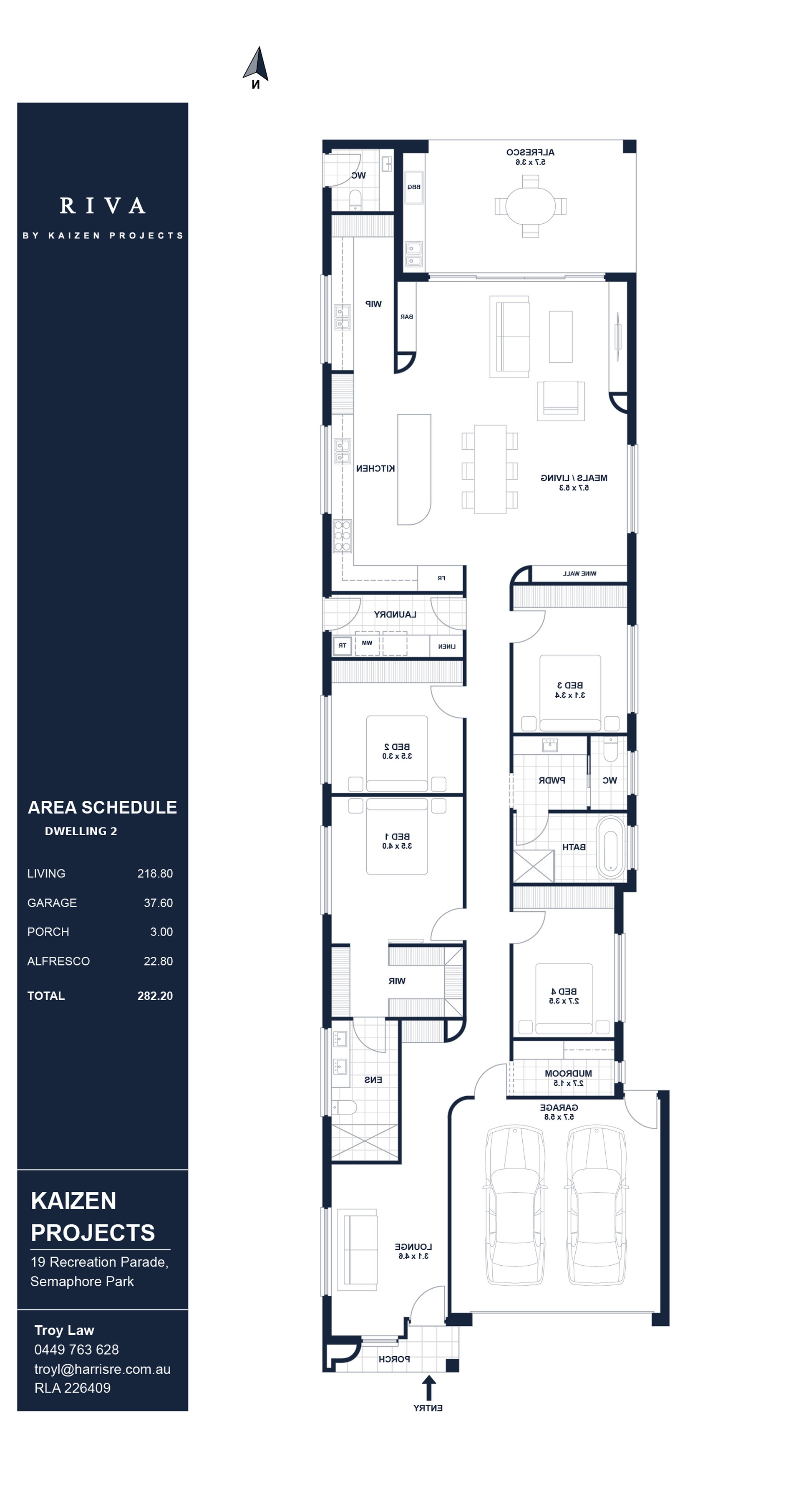 Dwelling 2 Floor Plan